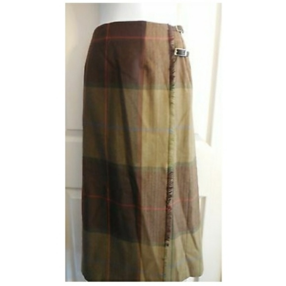 Talbots fringe wrap skirt - Picture 1 of 3